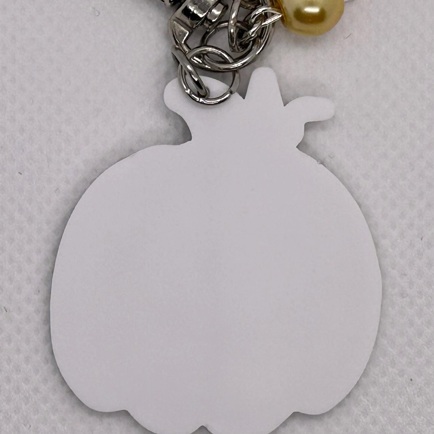 Autumn Pumpkin Charm, Fall Pumpkin Pendant, Fall Bead Charm, Handmade Pumpkin Jewelry, Halloween Charm, Autumn Craft Supplies, Pumpkin Charm