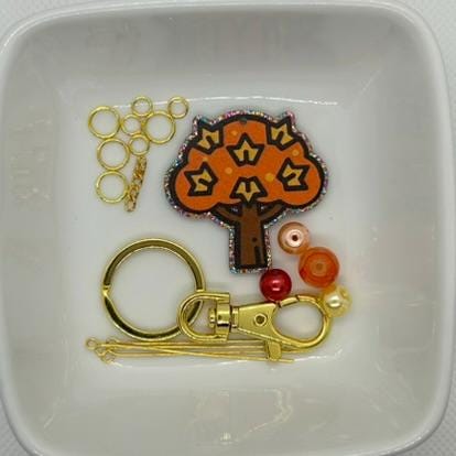 DIY Autumn Tree Kit, Fall Tree Craft Kit, Handmade Autumn Ornament, Seasonal DIY Project, Fall Decor DIY, Craft Kit, Autumn Jewelry Pendant