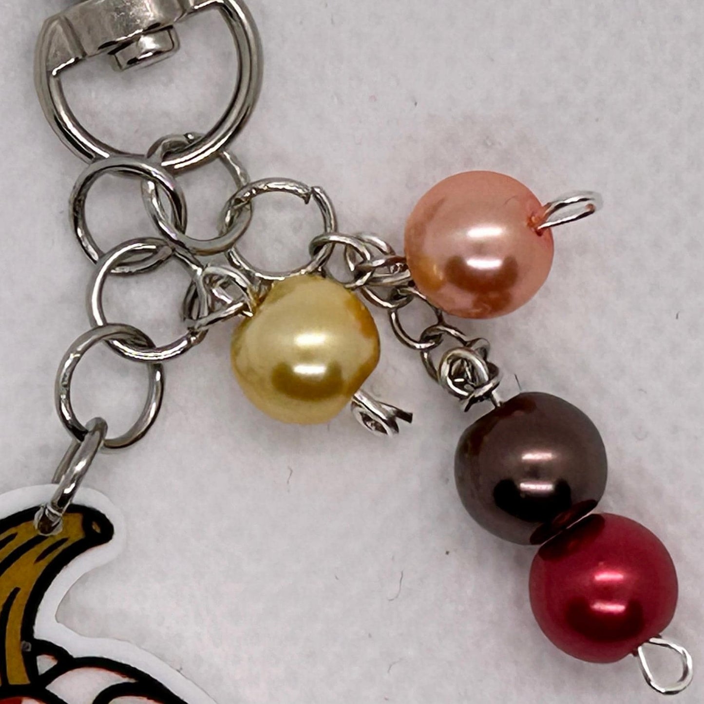 Autumn Pumpkin Charm, Fall Pumpkin Pendant, Fall Bead Charm, Handmade Pumpkin Jewelry, Halloween Charm, Autumn Craft Supplies, Pumpkin Charm