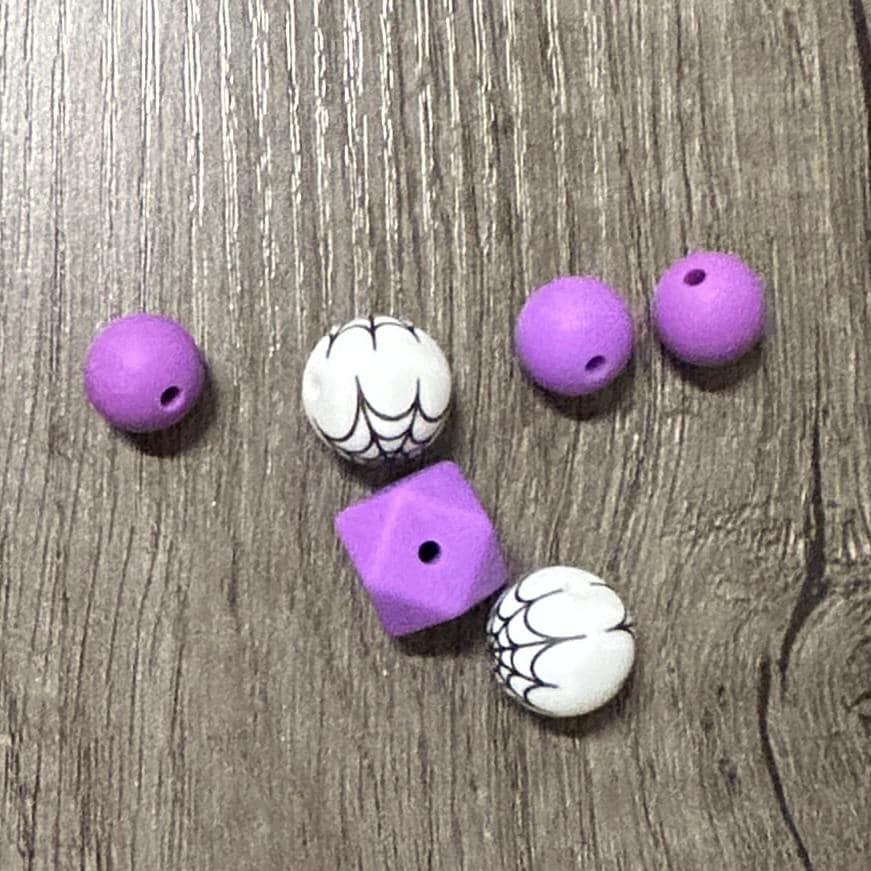 DIY Halloween Craft Kit with cute focal of a grey Tarantula Halloween crafts holiday gifts holiday kits