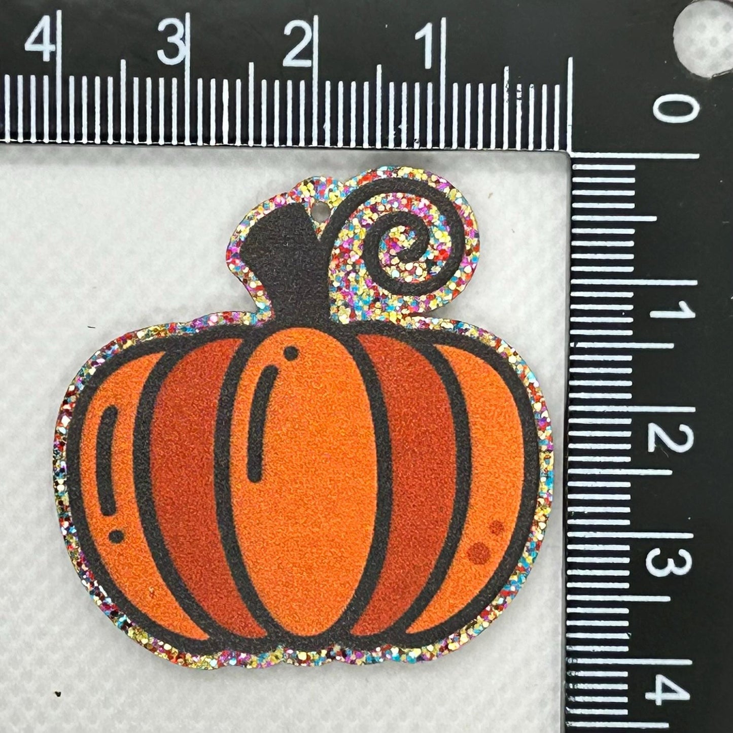 DIY Pumpkin Charm Kit, Fall Pumpkin Pendant, Halloween Craft Kit, Autumn Project, Handmade Ornament, Seasonal Charm Kit, Fall Jewelry Craft