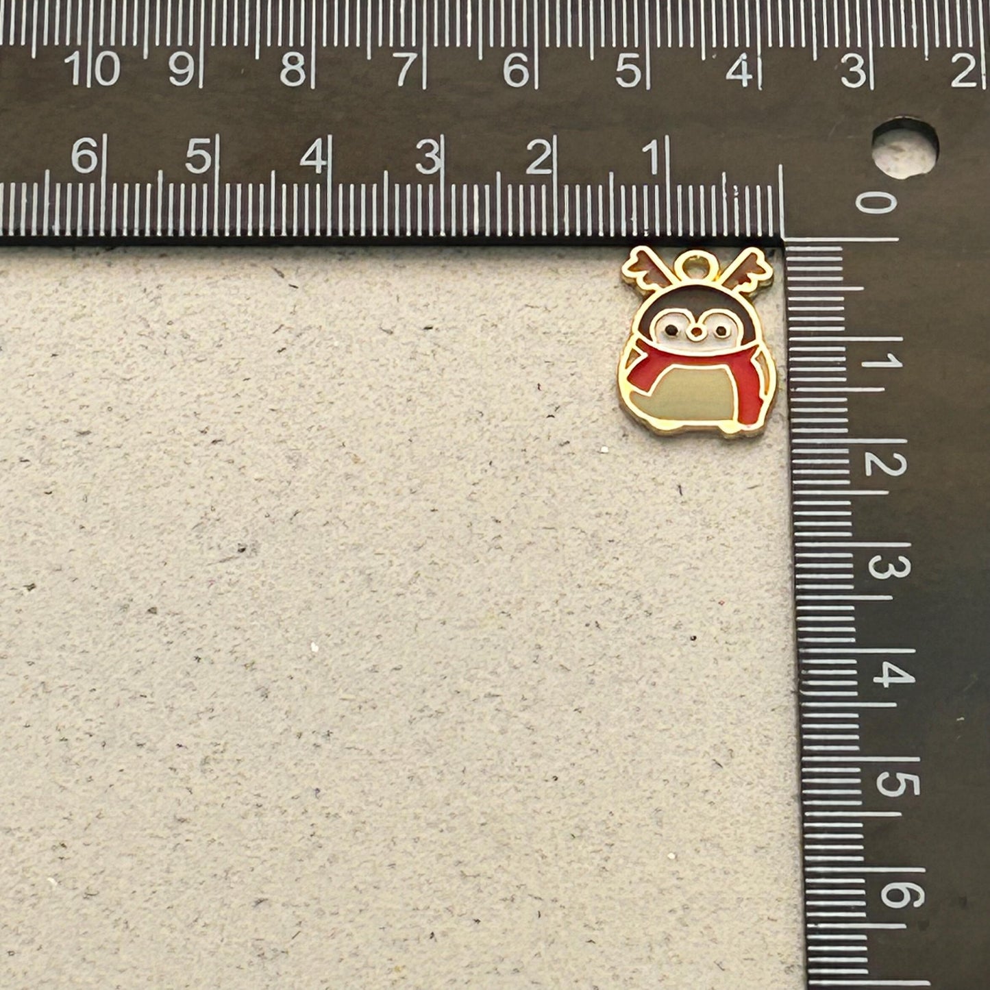 DIY Winter Chubby Penguin Charm Kit – Winter Planner Charms, Journal Decorations, Craft Supplies for Holiday, Customizable Penguin Charms