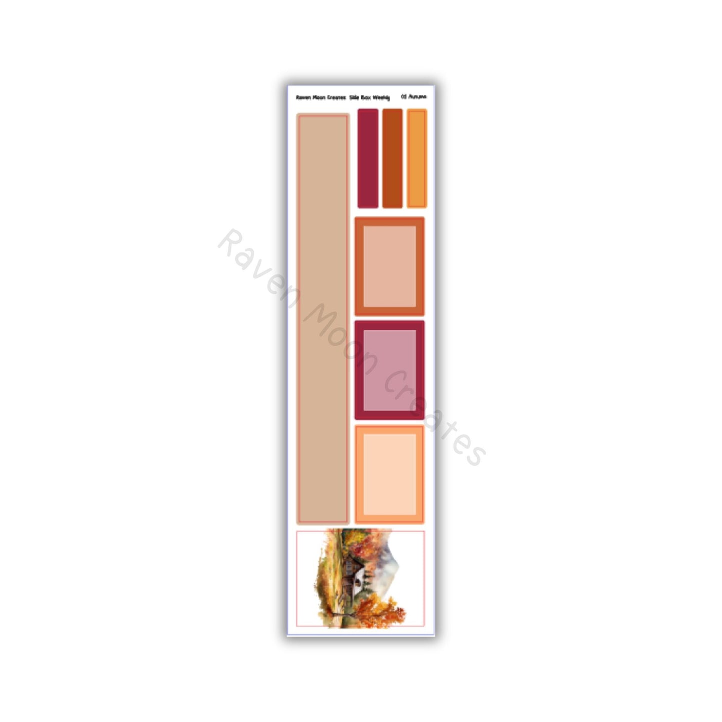 Autumn Planner Sticker Kit | Cozy Fall Stickers for Journals & Planners | Seasonal Autumn Sticker Sheets | Pumpkin Spice Vibes | hand drawn