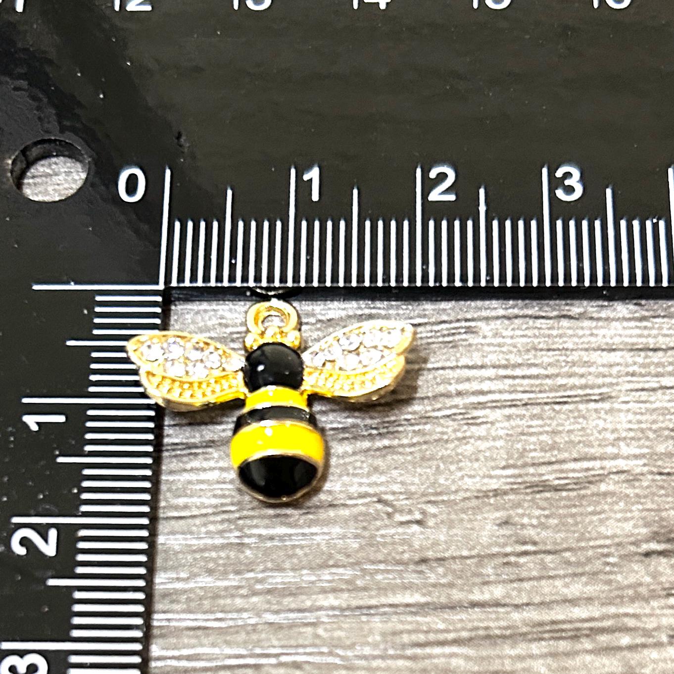 DIY Bumble Bee Charm Kit –Planner Charms, Journal Decorations, Craft Supplies, Summer DIY Bee Kit