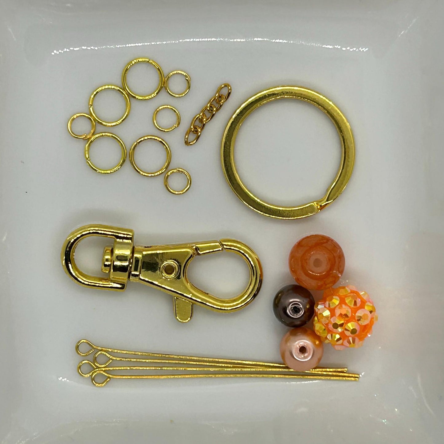 DIY Fox Charm Kit, Cute Fox Pendant, Animal Charm Craft, Handmade Fox Jewelry, Fall DIY Project, Fox Ornament Kit, Unique Animal Craft Kit