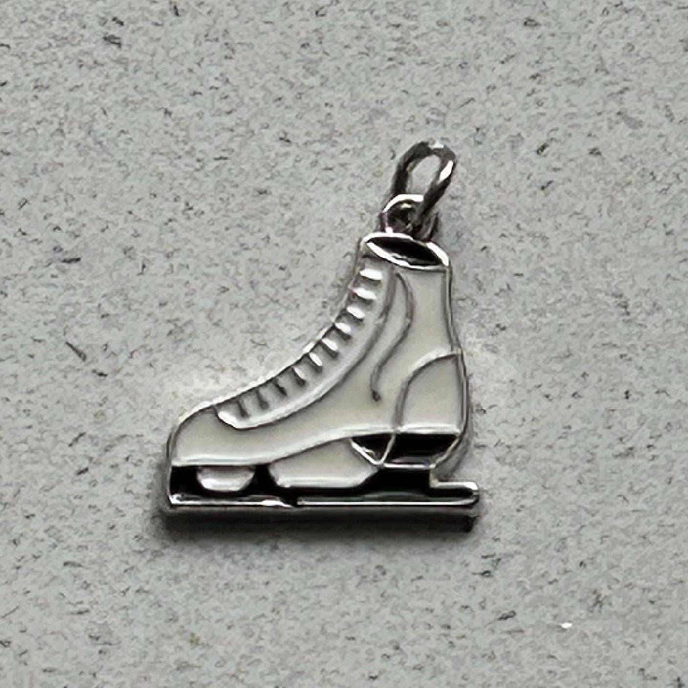 DIY Ice Skate Charm Kit, Holiday Craft Kit, Christmas Ornament DIY, Fun Winter Craft, Handmade Ice Skate Pendant, Easy DIY Gift Idea
