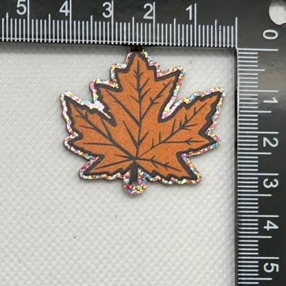 DIY Autumn Leaf Charm Kit, Fall Leaf Craft Kit, Handmade Autumn Pendant, Seasonal DIY Project, Fall Jewelry Making Kit, Autumn Leaf Ornament