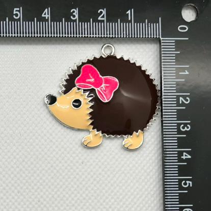 DIY Hedgehog Charm Kit, Animal Charm Craft, Fall Project, Handmade Pendant, Cute Animal Jewelry, Hedgehog Ornament, Nature-Inspired Craft