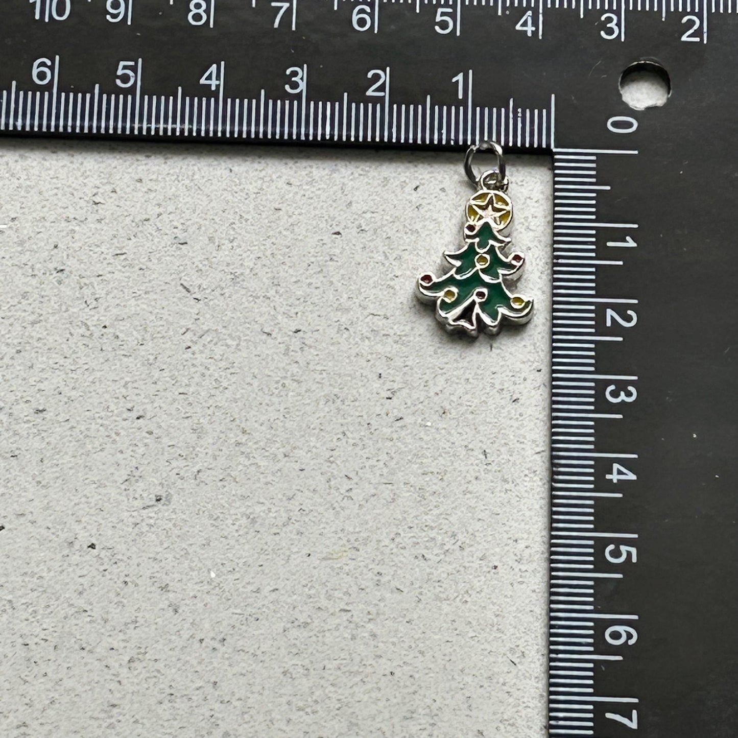 DIY Colored Christmas Tree Charm Kit, Holiday Craft Kit, Festive Ornament, Easy DIY Holiday Project, Handmade Christmas Pendant, Gift Idea