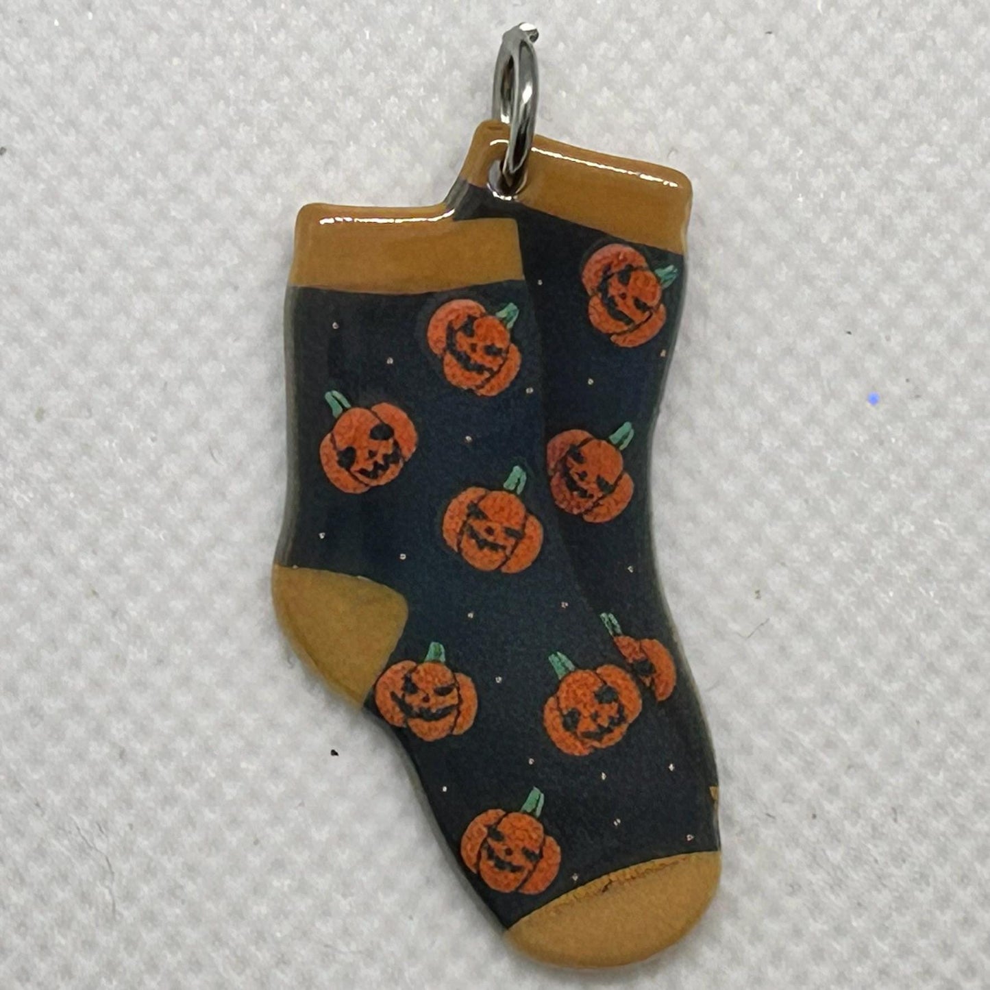 DIY Halloween Socks Kit, Spooky Sock Craft, Halloween DIY Project, Handmade Halloween Socks, Fun Fall Craft Kit, Unique Halloween Gift Idea