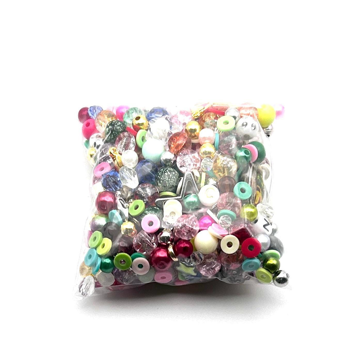 Mystery Scoops Bead & Charm Mix - Trendy DIY Jewelry Making Supplies, Assorted Beads, Charms, Pendants for Crafts