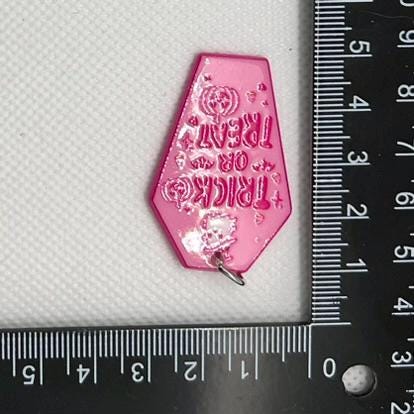 DIY Pink Halloween Kit, Halloween Craft Kit, Unique Decor, DIY Fall Project, Handmade Halloween Ornament, Pink Halloween Decor, Coffin Decor