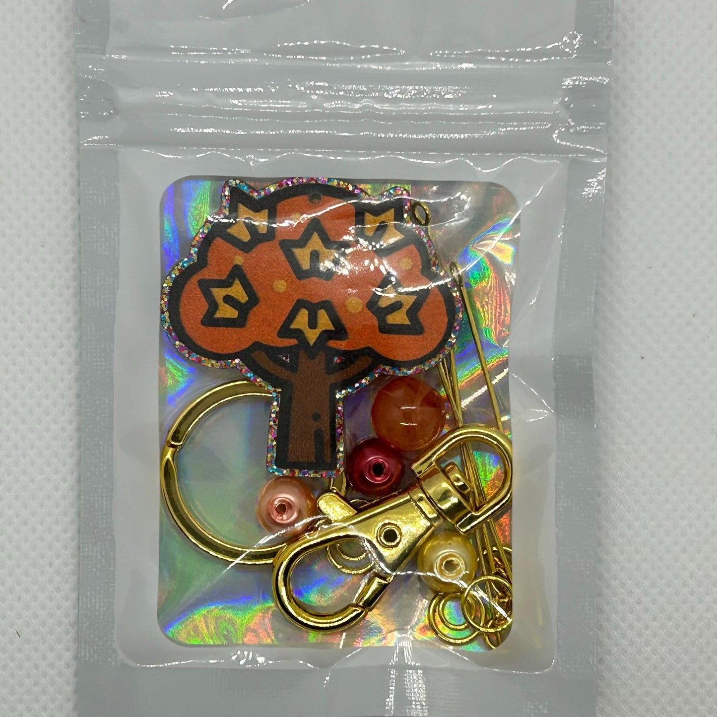 DIY Autumn Tree Kit, Fall Tree Craft Kit, Handmade Autumn Ornament, Seasonal DIY Project, Fall Decor DIY, Craft Kit, Autumn Jewelry Pendant