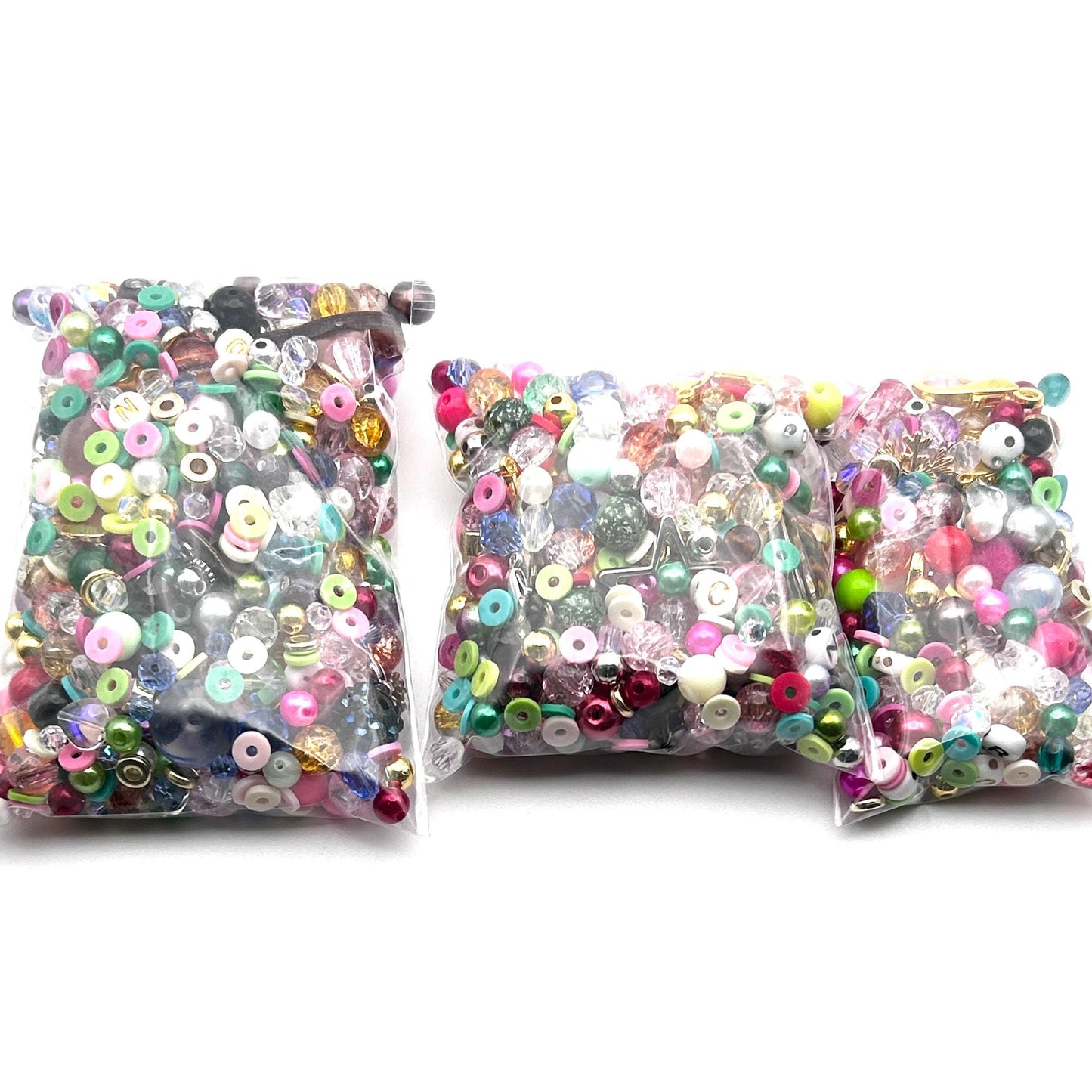 Mystery Scoops Bead & Charm Mix - Trendy DIY Jewelry Making Supplies, Assorted Beads, Charms, Pendants for Crafts