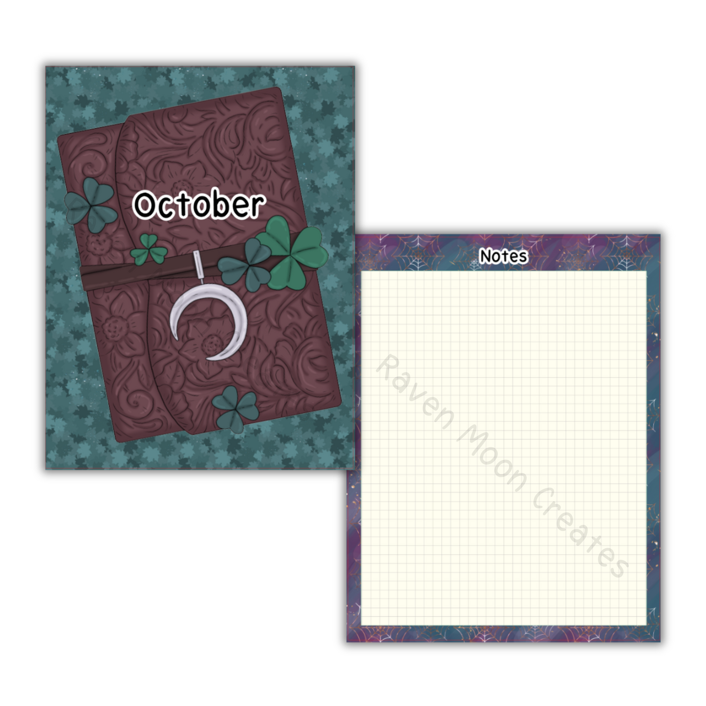 October Planner Sticker Kit | Fits Erin Condren Life Planner, Vertical Planners & Journals | Fall Monthly Layout