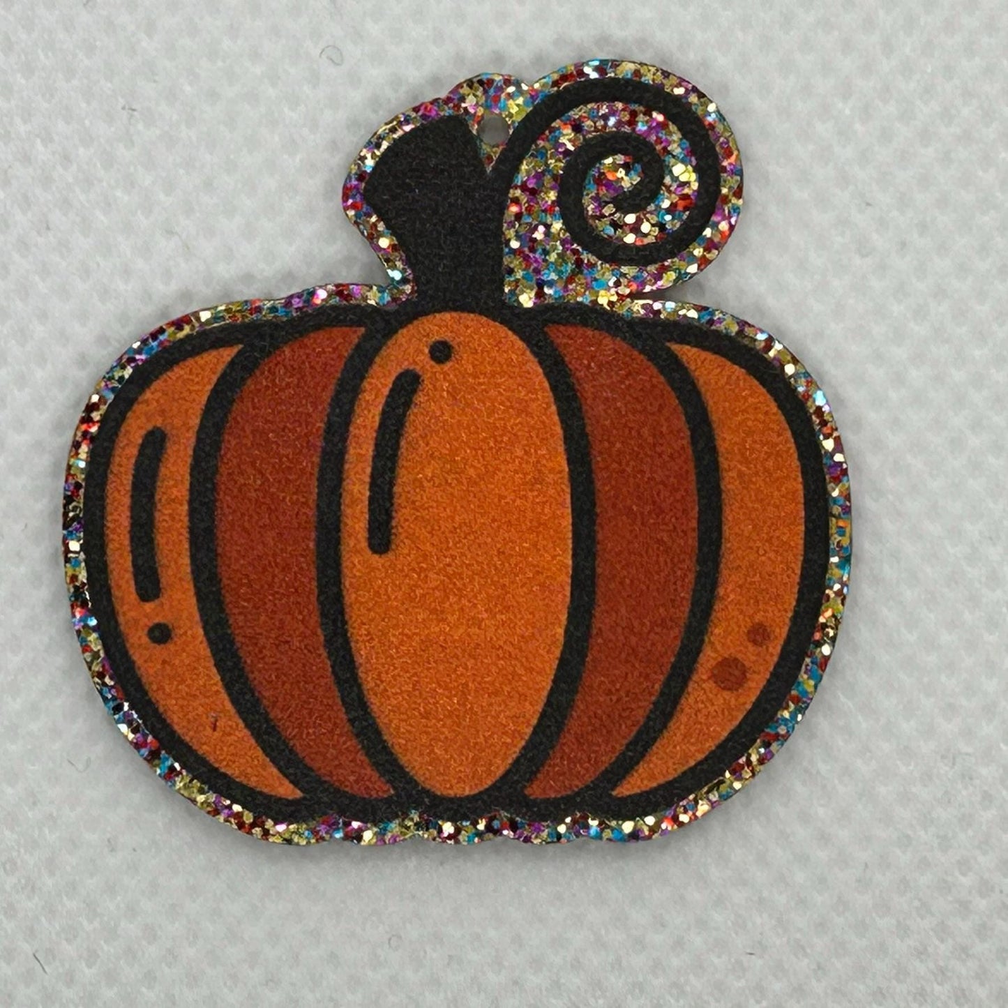 DIY Pumpkin Charm Kit, Fall Pumpkin Pendant, Halloween Craft Kit, Autumn Project, Handmade Ornament, Seasonal Charm Kit, Fall Jewelry Craft