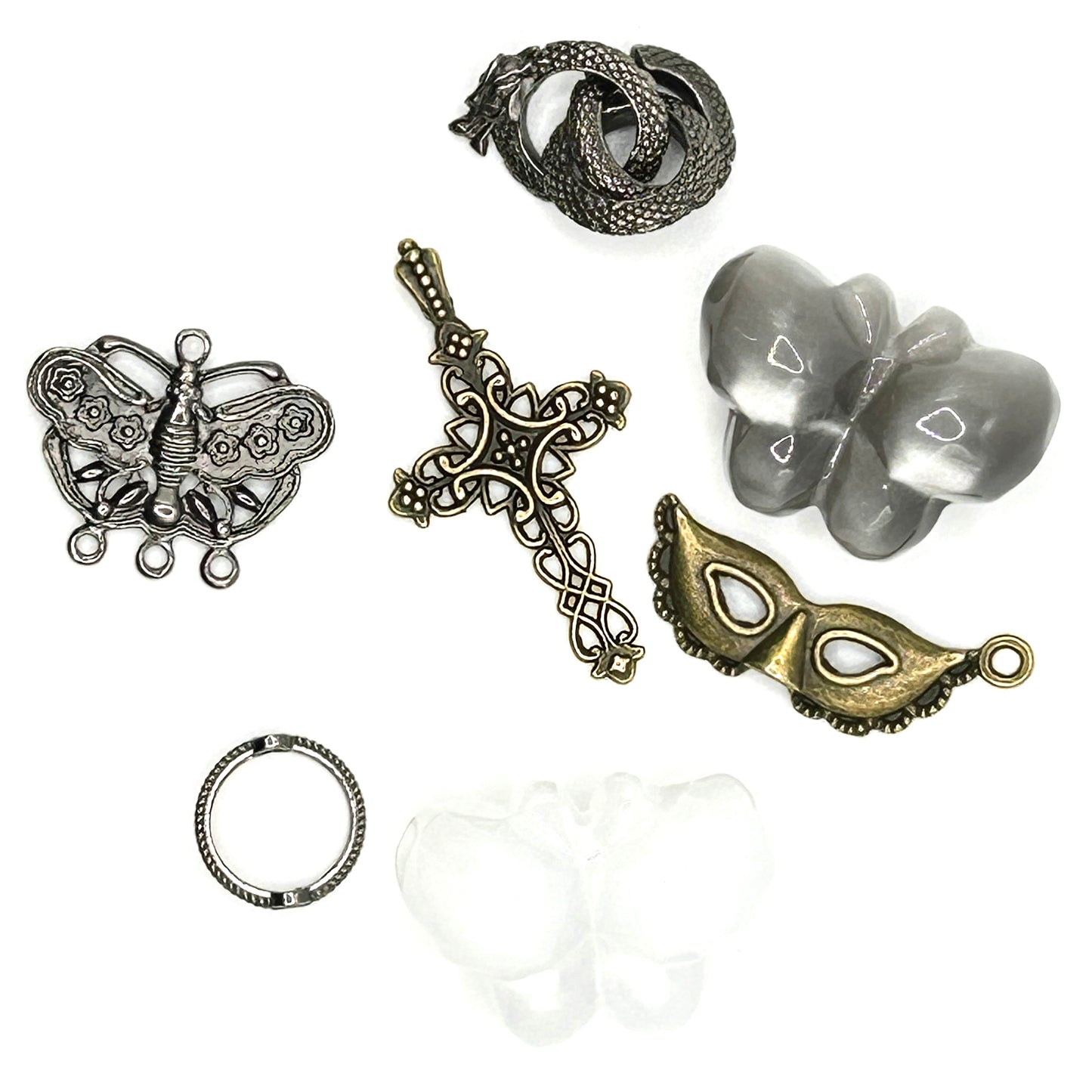 Enchanted Masquerade bead mix (bead soup)