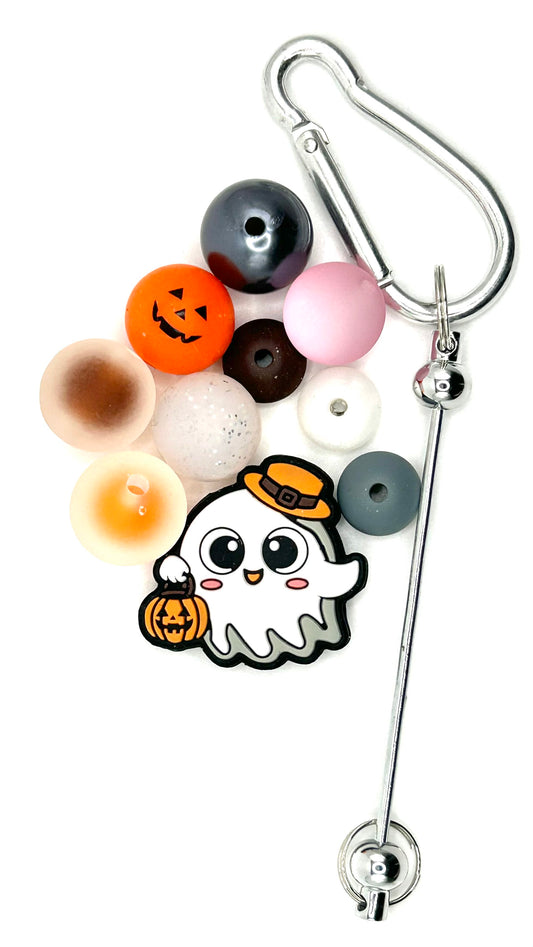 Kawaii Ghost Keychain Kit
