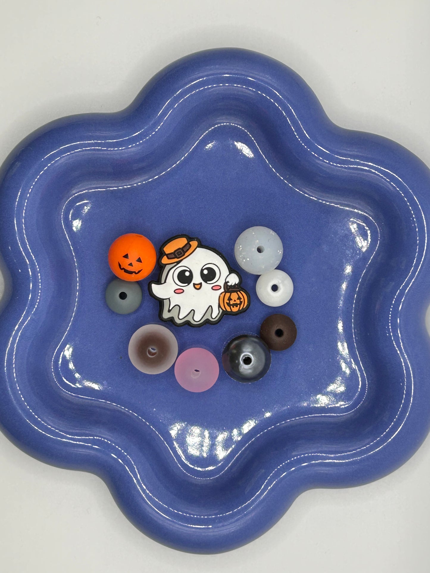 Kawaii Ghost Keychain Kit