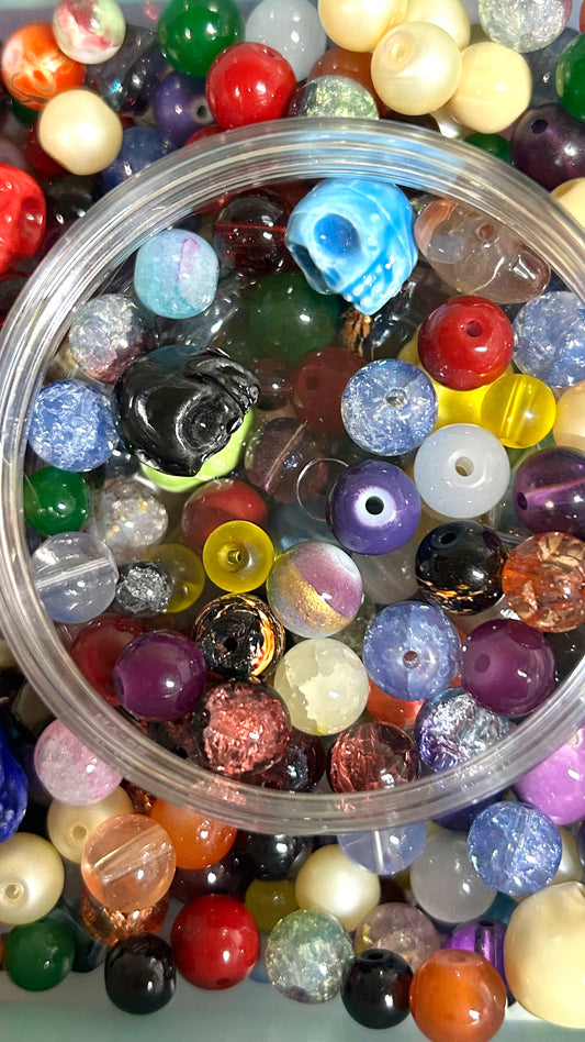 Lil' Skull bead mix