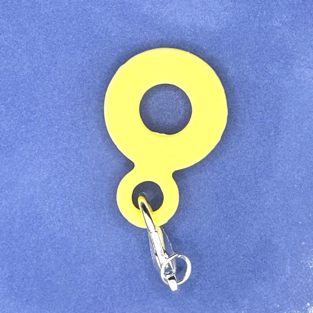 DIY KIT Yellow Silicone Straw adapter for Beaded cup with bumblebee inspired bead mix