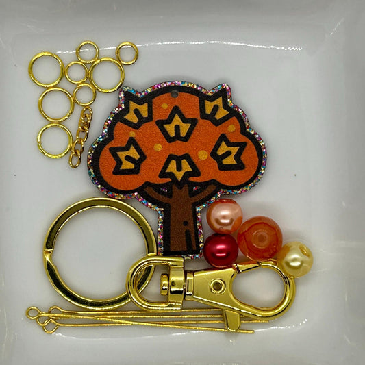 DIY Autumn Tree Kit, Fall Tree Craft Kit, Handmade Autumn Ornament, Seasonal DIY Project, Fall Decor DIY, Craft Kit, Autumn Jewelry Pendant