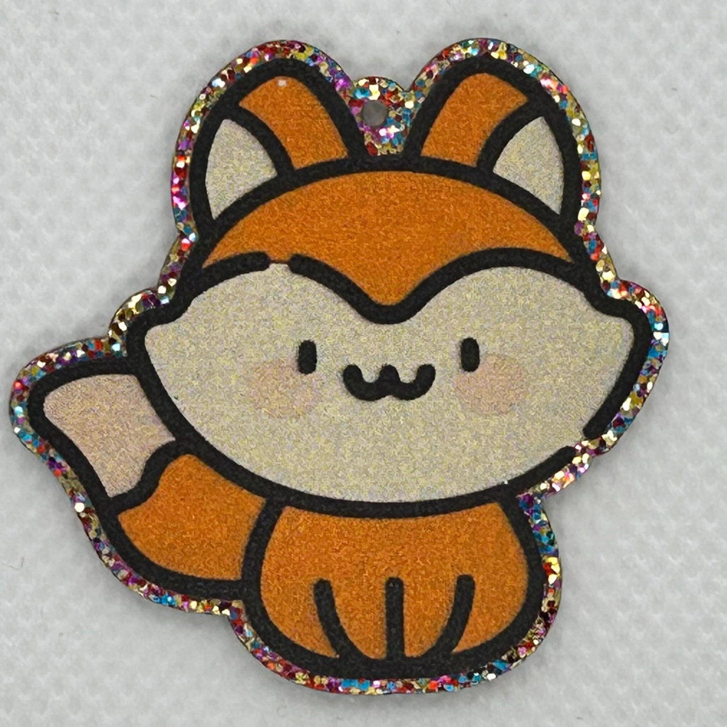 DIY Fox Charm Kit, Cute Fox Pendant, Animal Charm Craft, Handmade Fox Jewelry, Fall DIY Project, Fox Ornament Kit, Unique Animal Craft Kit