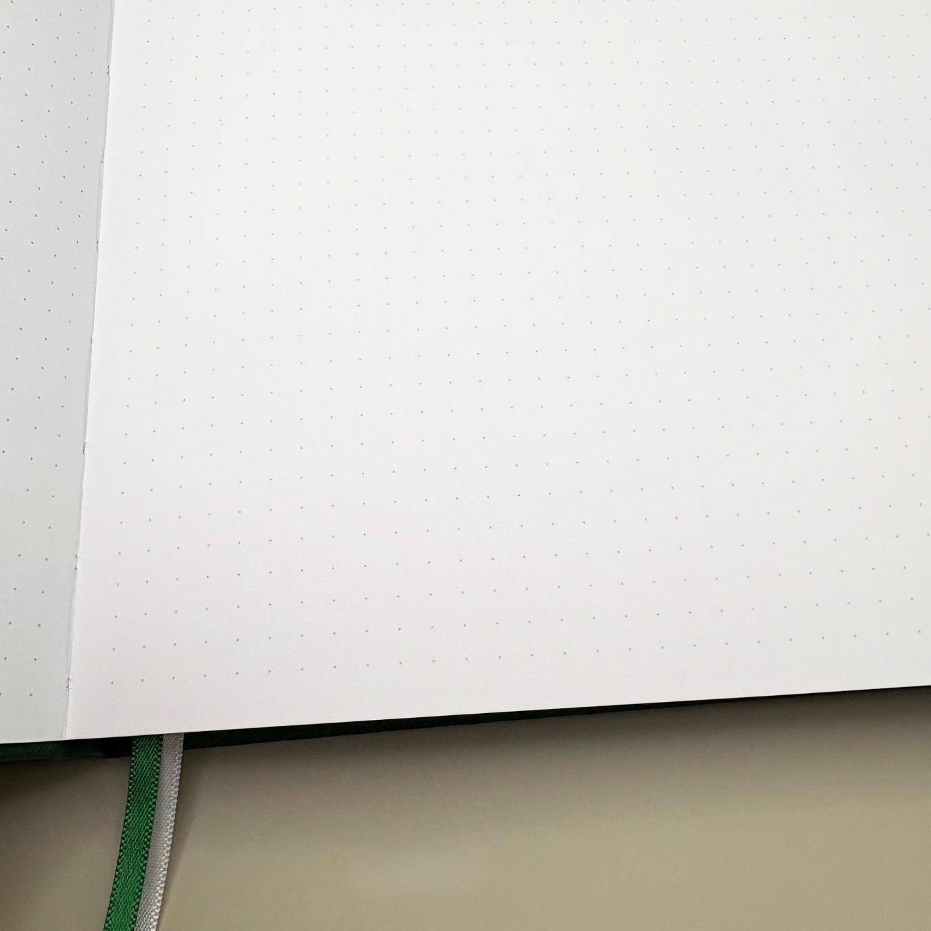 Mystical Moon Journal 160gsm Dot Grid | Premium Dot Grid Notebook | Perfect for Journaling, Sketching & Planning with Silver Holo foil